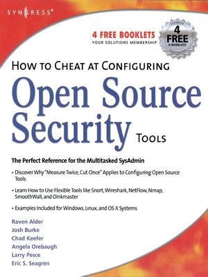 cover image of How to Cheat at Configuring Open Source Security Tools
